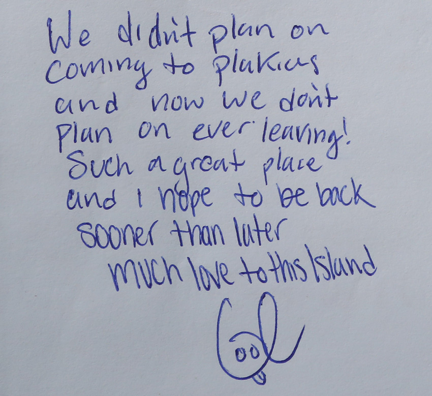 We didn´t plan coming on Plakias and now we don´t plan on ever leaving